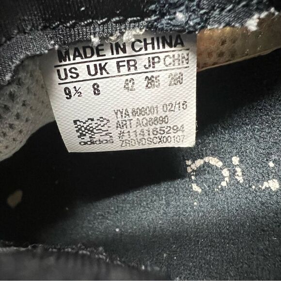 Adidas Pure Boost X Running Shoes Gray Low Top Floral - Picture 9 of 10